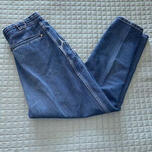 VTG PS Gitano Womens Jeans Mom Tapered Front Pocket Snaps Size 16 Regular - D16B